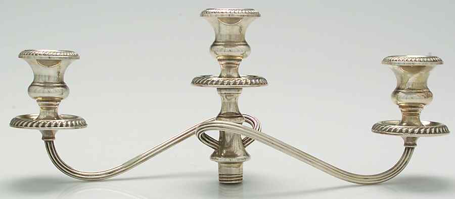Cambridge (Sterling, Hollowware) 3 Light Candelabra Branch by Gorham Silver-1