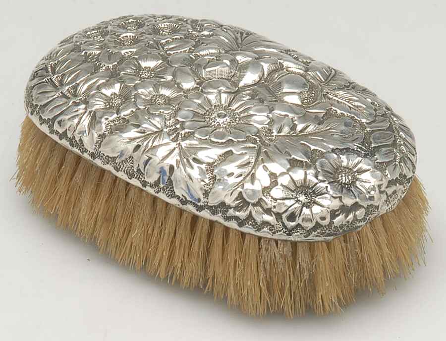 Sterling Hollowware Military Brush by Gorham Silver-1