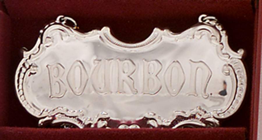 Silverplate Hollowware Decanter Label by Gorham Silver-1
