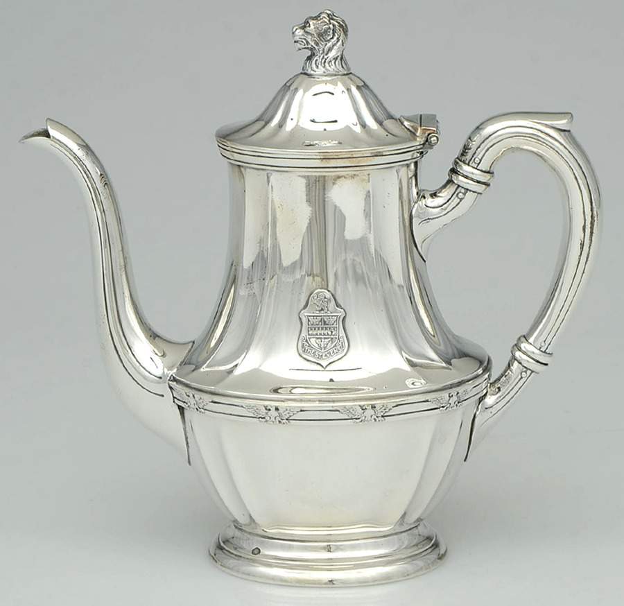 Silverplate Hollowware Silverplate Mini Coffee Pot by Gorham Silver-1