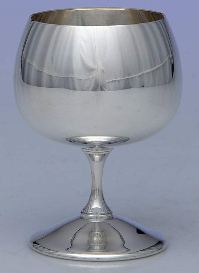 Silverplate Hollowware Brandy Glass by Gorham Silver-1