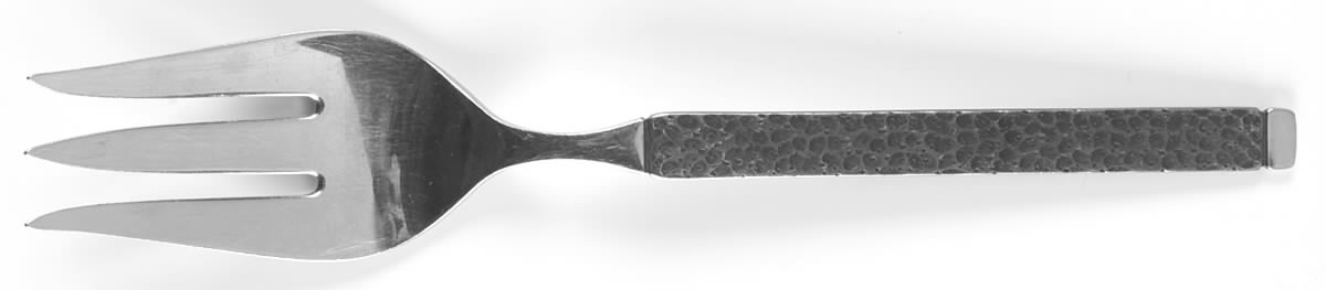 Morocco (Stainless) Medium Solid Cold Meat Serving Fork by Gorham Silver-1