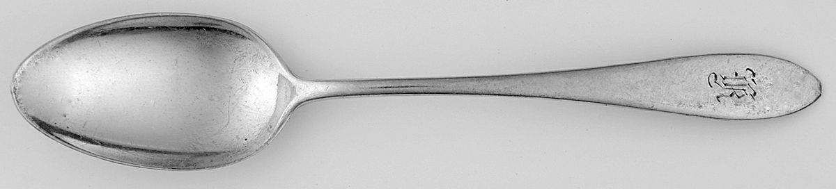 Mothers-Old (Sterling, 1875) Monogram Teaspoon by Gorham Silver-1