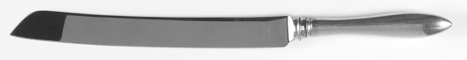 Mothers-Old (Sterling, 1875) Wedding Cake Knife with Stainless Blade by Gorham Silver-1