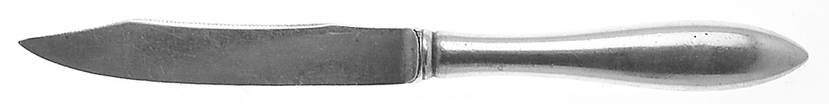 Mothers-Old (Sterling, 1875) Individual Fruit Knife with Silverplate Blade by Gorham Silver-1