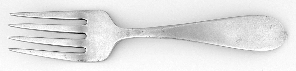 Mothers-Old (Sterling, 1875) Baby Fork by Gorham Silver-1