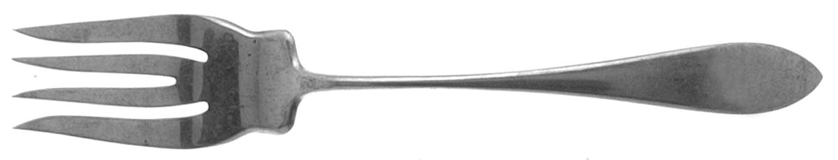 Mothers-Old (Sterling, 1875) Individual Solid Fish Fork by Gorham Silver-1