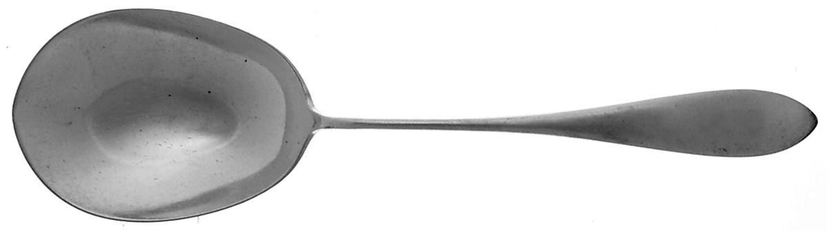 Mothers-Old (Sterling, 1875) Vegetable Serving Spoon (Solid) by Gorham Silver-1