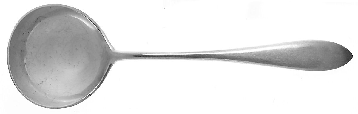 Mothers-Old (Sterling, 1875) Round Bowl Soup Spoon (Bouillon) by Gorham Silver-1