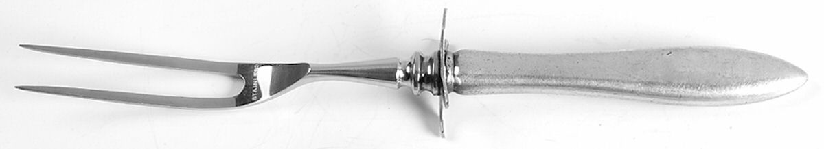 Mothers-Old (Sterling, 1875) Small Steak Carving Fork with Stainless Prongs by Gorham Silver-1