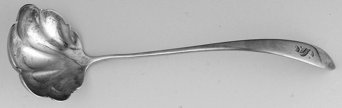 Mothers-Old (Sterling, 1875) Solid Piece Cream Ladle by Gorham Silver-1