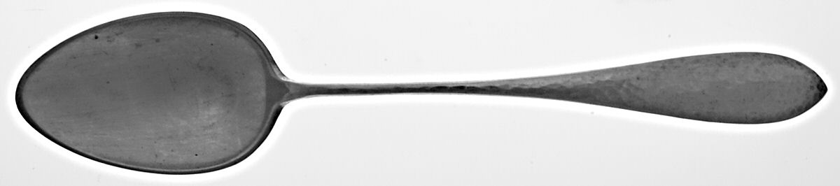 Mothers-Hammered (Sterling, 1875) Tablespoon (Serving Spoon) by Gorham Silver-1