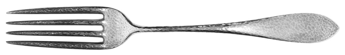 Mothers-Hammered (Sterling, 1875) Fork by Gorham Silver-1