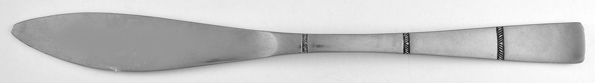 Motif (Stainless) Flat Handle Master Butter Knife by Gorham Silver-1