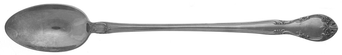 New Elegance (Silverplate, 1947) Iced Tea Spoon by Gorham Silver-1