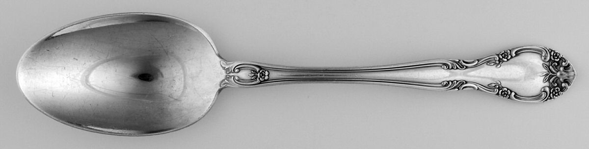 New Elegance (Silverplate, 1947) Place/Oval Soup Spoon by Gorham Silver-1