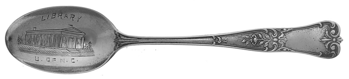 New Plymouth (Sterling, 1900) Souvenir Spoon (Teaspoon) by Gorham Silver-1
