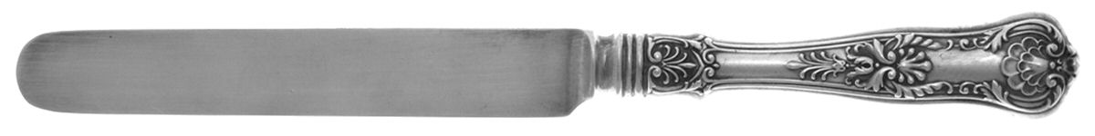 New Queens (Sterling, 1895) Blunt Hollow Knife with Bolster by Gorham Silver-1