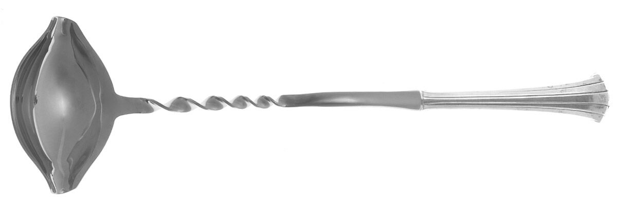 Newport Scroll (Sterling, 1983) Punch Ladle with Stainless Bowl HC by Gorham Silver-1