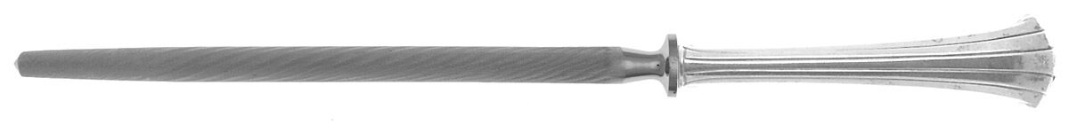 Newport Scroll (Sterling, 1983) Sharpener Knife with Steel Rod HC by Gorham Silver-1