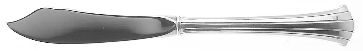 Newport Scroll (Sterling, 1983) Hollow Handle Master Butter Knife by Gorham Silver-1