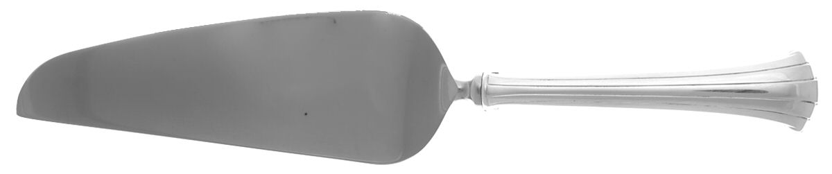 Newport Scroll (Sterling, 1983) Pie & Cake Server with Stainless Blade by Gorham Silver-1