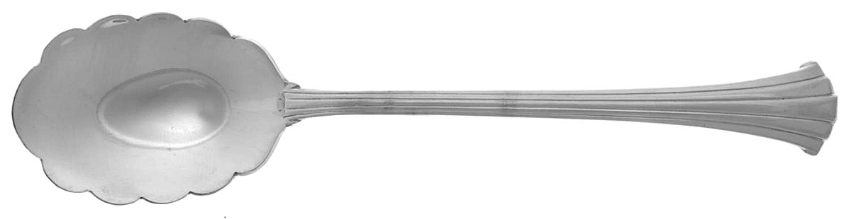 Newport Scroll (Sterling, 1983) Sugar Spoon by Gorham Silver-1
