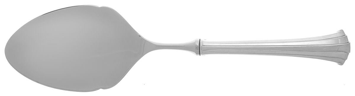 Newport Scroll (Sterling, 1983) Server-Pastry/Stainless Blade by Gorham Silver-1