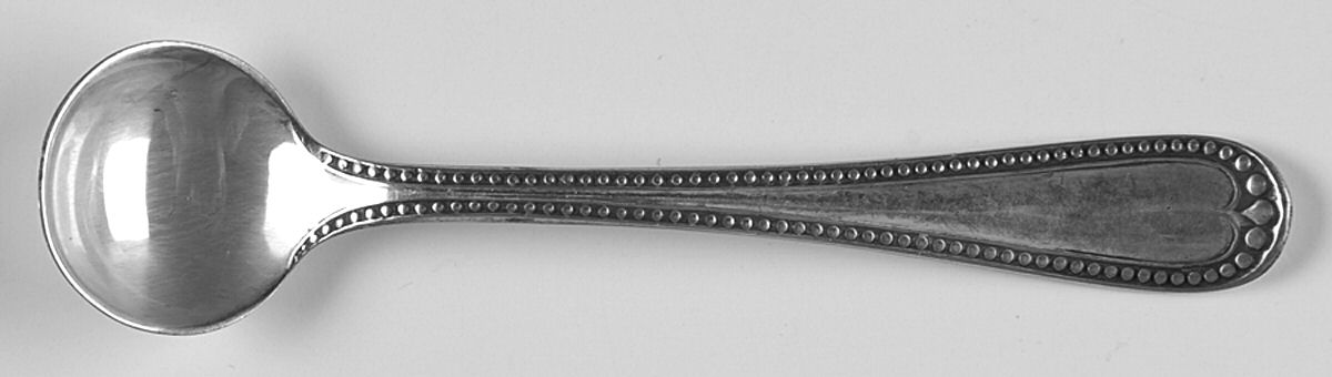 Newcastle (Sterling, 1895) Individual Salt Spoon by Gorham Silver-1