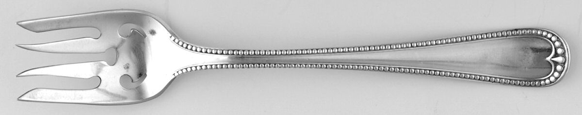 Newcastle (Sterling, 1895) Large Ramekin Fork by Gorham Silver-1
