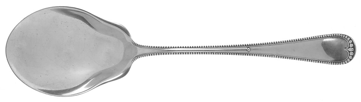 Newcastle (Sterling, 1895) Gravy/Dressing Spoon with Button by Gorham Silver-1
