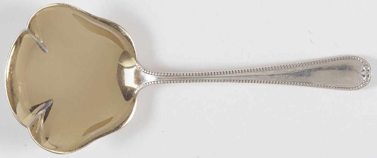 Newcastle (Sterling, 1895) Solid Bon Bon Spoon by Gorham Silver-1