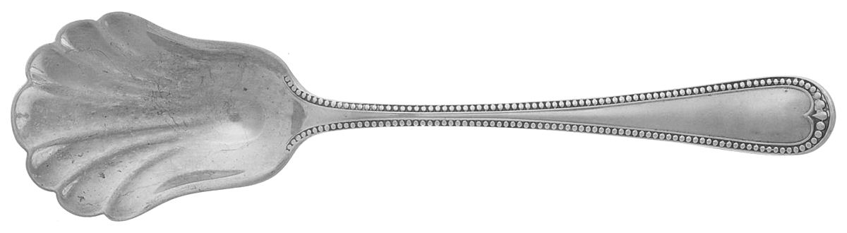 Newcastle (Sterling, 1895) Sugar Shell Spoon by Gorham Silver-1