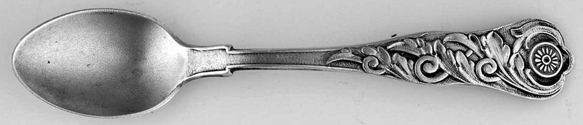 No. 21-C (Sterling, 1885) Demitasse Spoon by Gorham Silver-1