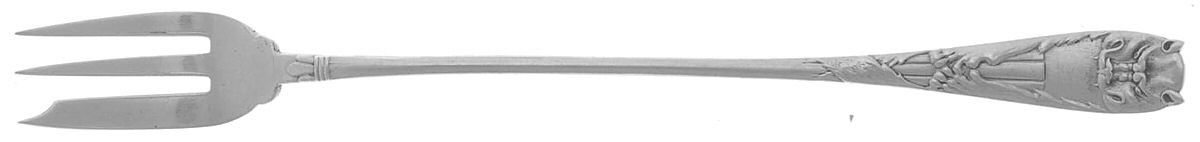No 3. (Sterling, 1885) Oyster Fork by Gorham Silver-1
