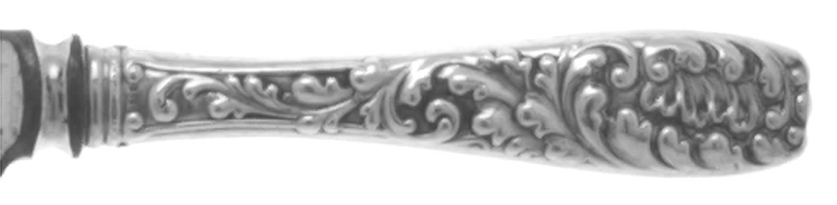 No. 70 (Sterling, 1885) Blunt Hollow Knife with Bolster by Gorham Silver-1