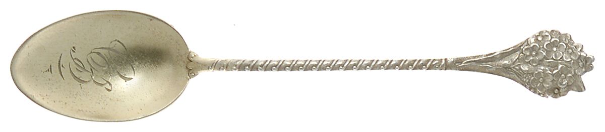 No. 759 (Sterling, 1895) Monogram Demitasse Spoon by Gorham Silver-1