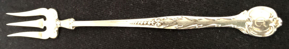 No. 842 (Sterling, 1895) Cocktail/Seafood Fork by Gorham Silver-1
