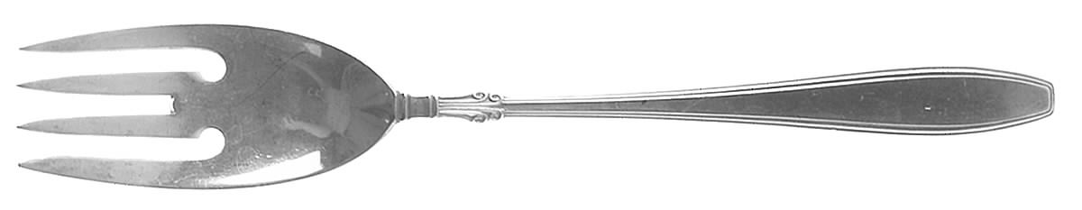 Nocturne (Sterlng, 1938, No Monos) Individual Salad Fork by Gorham Silver-1