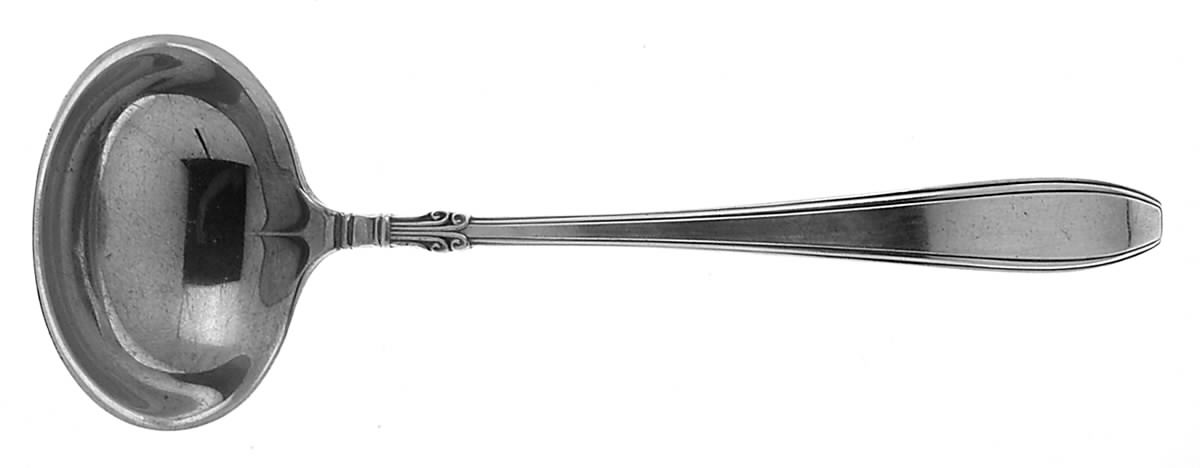 Nocturne (Sterlng, 1938, No Monos) Solid Gravy Ladle by Gorham Silver-1