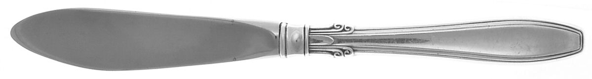 Nocturne (Sterlng, 1938, No Monos) Hollow Handle Master Butter Knife by Gorham Silver-1