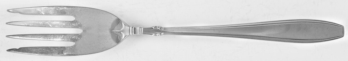 Nocturne (Sterlng, 1938, No Monos) Individual Solid Fish Fork by Gorham Silver-1
