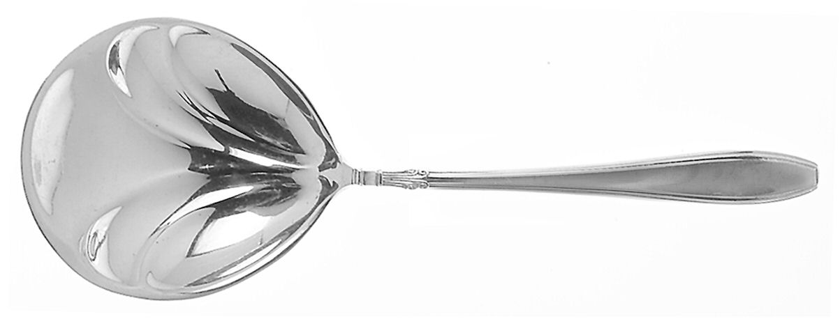 Nocturne (Sterlng, 1938, No Monos) Solid Bon Bon Spoon by Gorham Silver-1