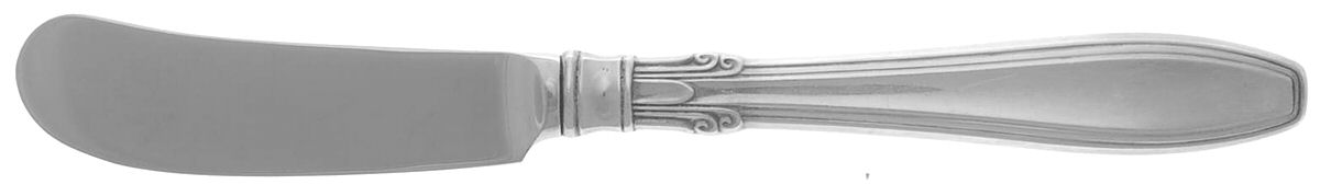 Nocturne (Sterlng, 1938, No Monos) Butter Spreader Hollow Hdl-Paddle/Stainless Blade by Gorham Silver-1