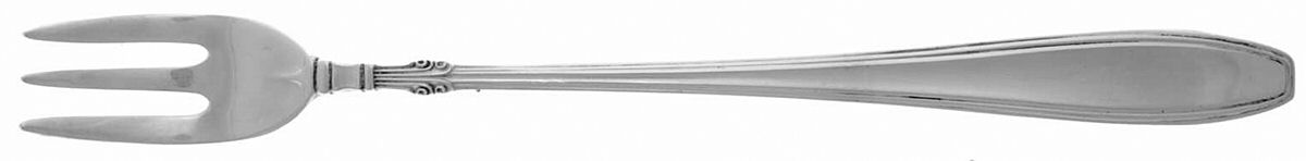 Nocturne (Sterlng, 1938, No Monos) Cocktail/Seafood Fork by Gorham Silver-1