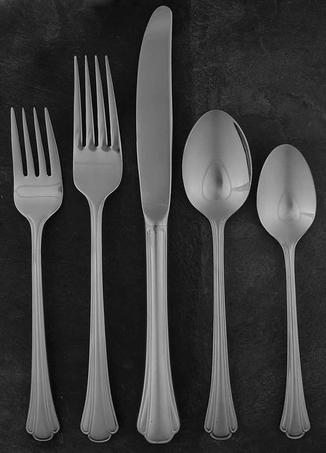Nouveau (Stainless) 40 Piece Estate Set by Gorham Silver-1