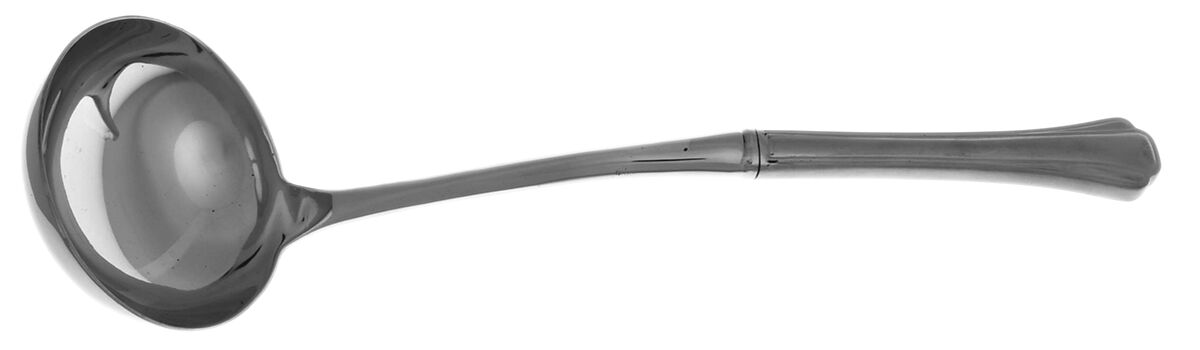 Nouveau (Stainless) Soup Ladle with Stainless Bowl HC by Gorham Silver-1