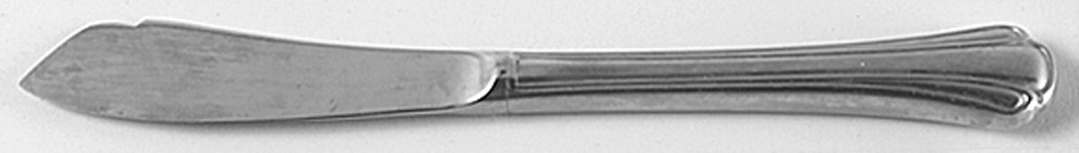 Nouveau (Stainless) Hollow Handle Master Butter Knife by Gorham Silver-1