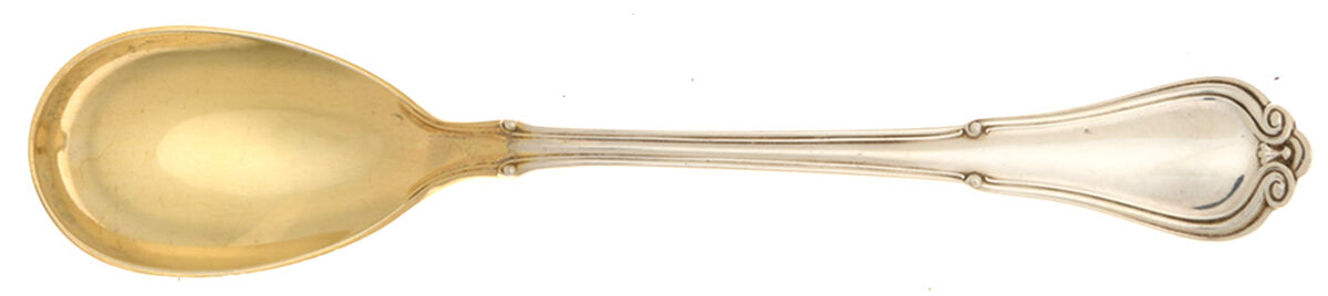 Norfolk-Villa Norfolk (Sterling) Egg Spoon by Gorham Silver-1