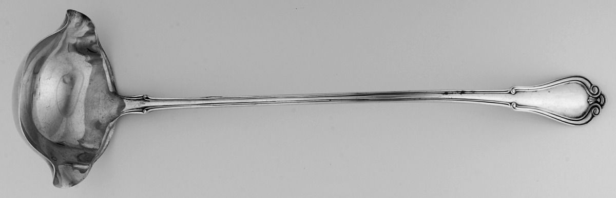 Norfolk-Villa Norfolk (Sterling) Punch Ladle Solid Piece by Gorham Silver-1